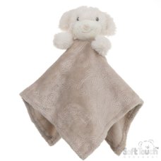 BC305-BI: Biscuit Puppy Embossed Comforter